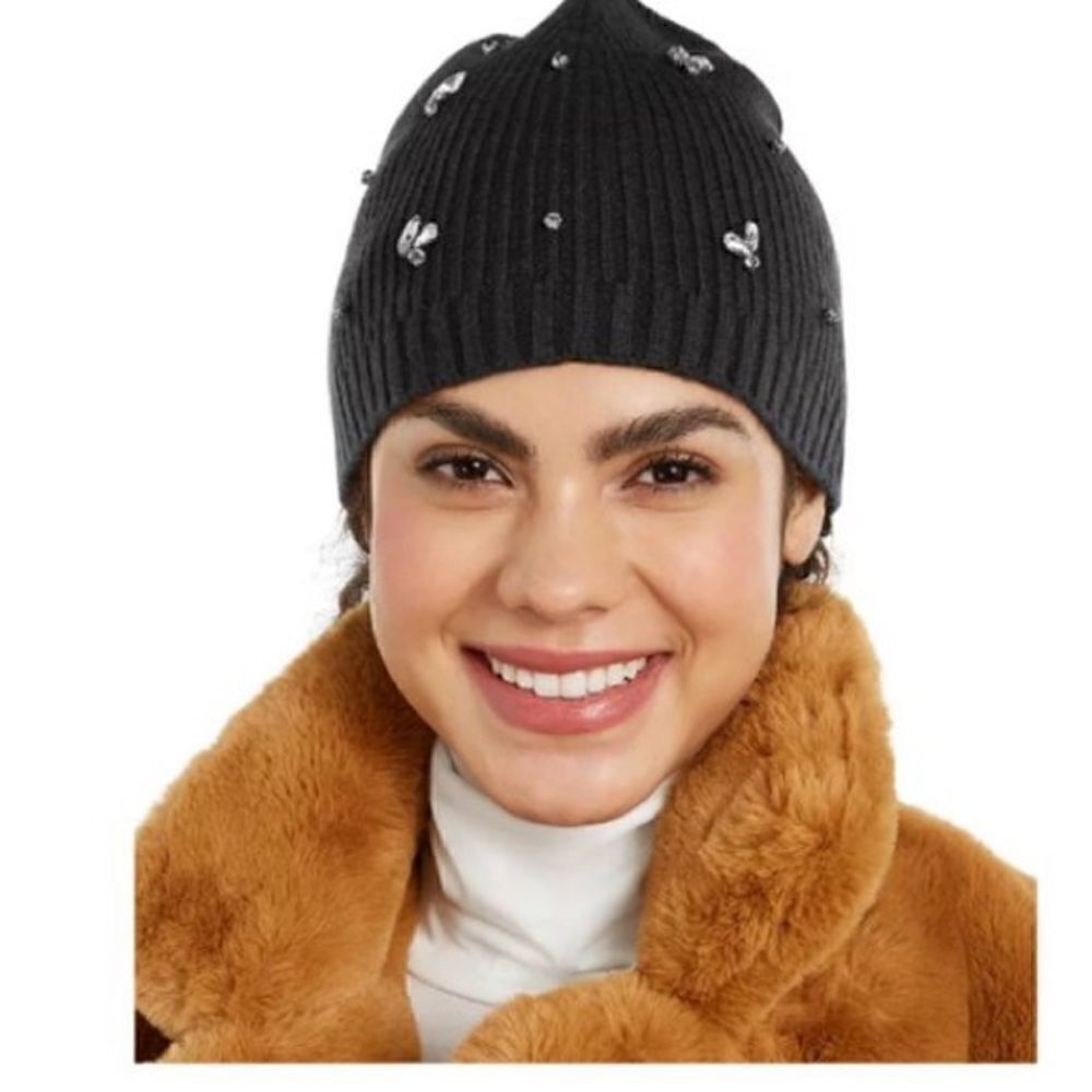 INC International Concepts Gemstone Beanie Hat